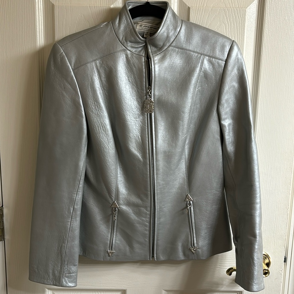 St. John Leather Jacket